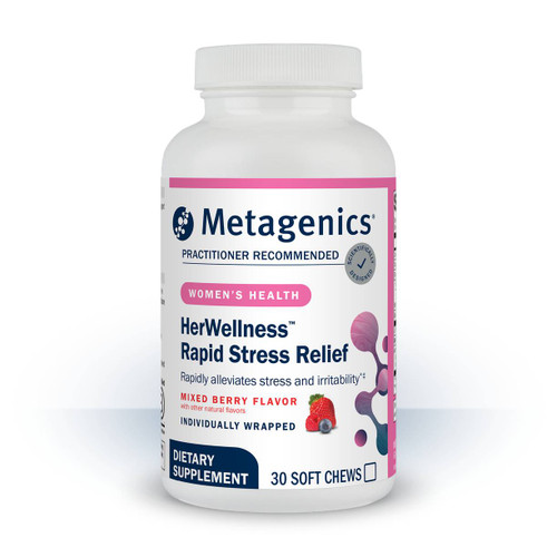 Metagenics HerWellness Rapid Stress Relief - 30 Chewy Bites MTGN61600 32.99