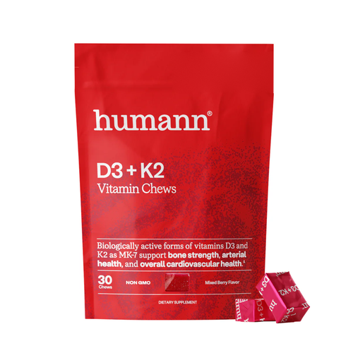 HumanN D3 + K2 Vitamin Chews 30 chew pouch