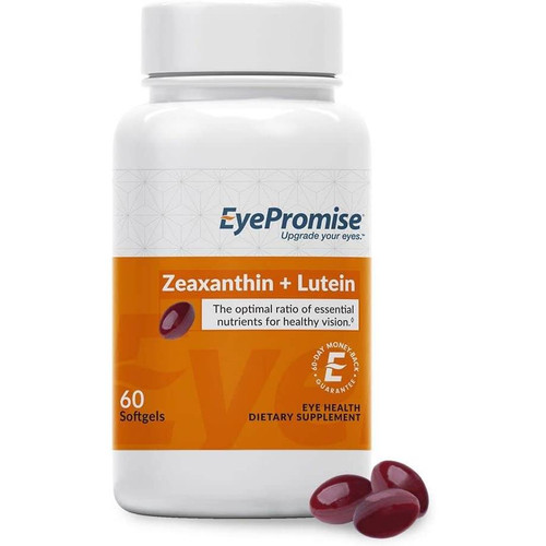 Eye Promise Zeaxanthin + Lutein 60 softgels bottle