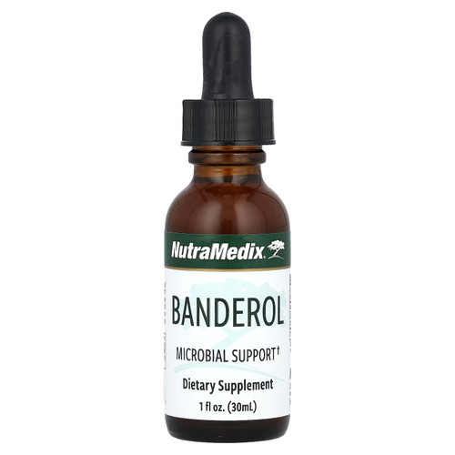 NutraMedix Banderol microbial support 30 mL dropper bottle