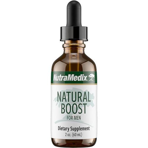 NutraMedix Natural Boost for Men 60 mL dropper bottle