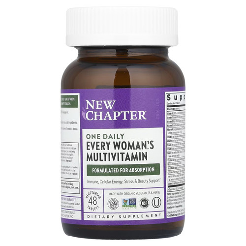 New Chapter Every Woman's One Daily multivitamin tablet bottle