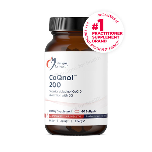 Designs for Health CoQnol 200 - 200 Mg DSHL05600 83.49