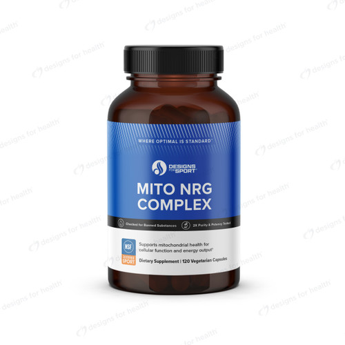 Designs for Health Mito NRG Complex - 120 Capsules DSHL06003 81.99