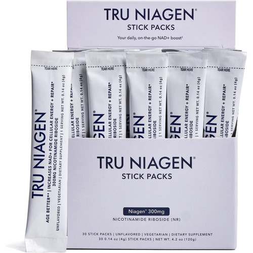 Tru Niagen Stick Packs 300mg - 30 Packets