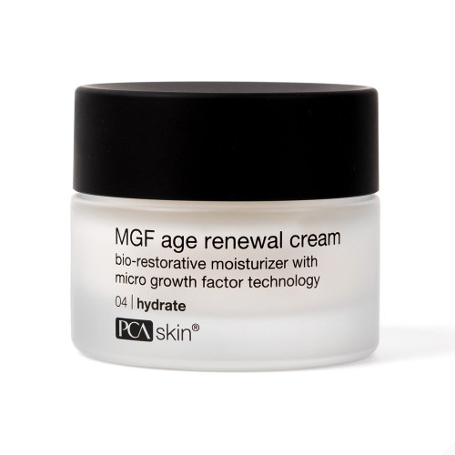 PCA Skin MGF Age Renewal Cream jar