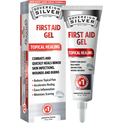 Sovereign Silver First Aid Gel - 29 Milliliters SVSL00012 15.99