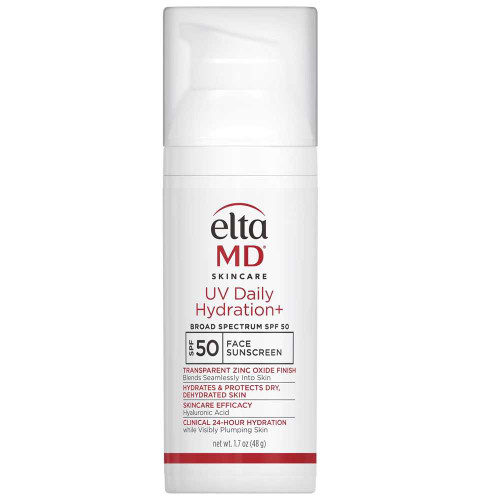 EltaMD UV Daily Hydration+ SPF 50 pump bottle