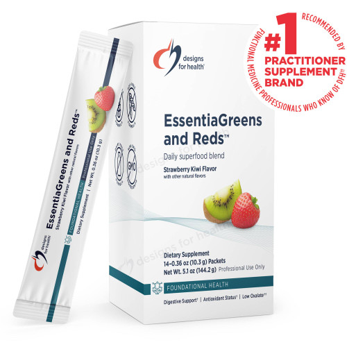 Designs for Health EssentiaGreens and Reds - 14 Stick Packs DSHL08342 35.99
