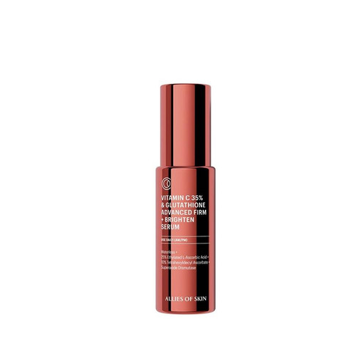 Allies of Skin Vitamin C 35% & Glutathione Advanced Firm + Brighten Serum bottle