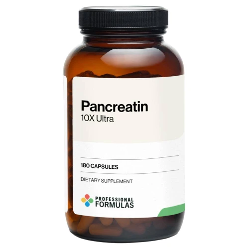 Professional Formulas Pancreatin 10X Ultra - 180 Capsules