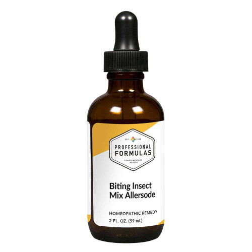 Professional Formulas Biting Insect Mix Allersode homeopathic 2 fl oz (59 mL) dropper bottle