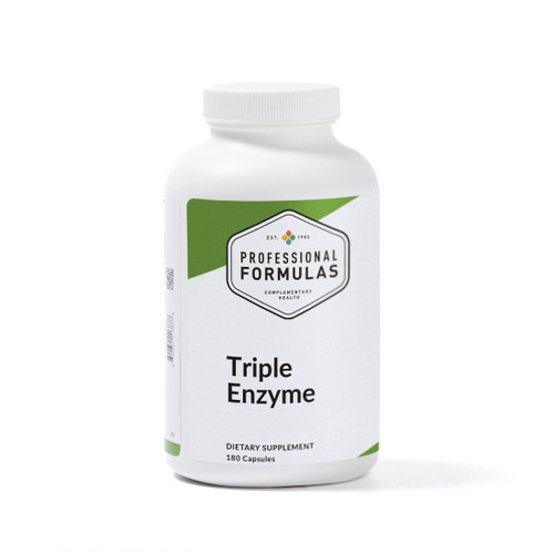 Professional Formulas Triple Enzyme Formula - 180 Capsules