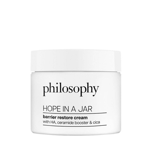 philosophy hope in a jar barrier restore cream jar