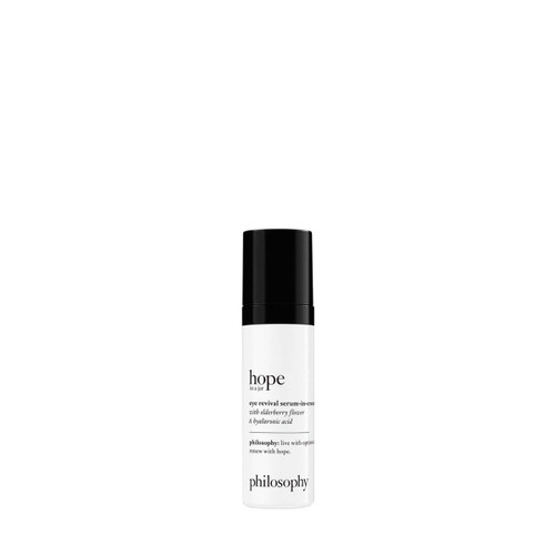 philosophy hope in a jar eye revival serum-in-cream pump bottle