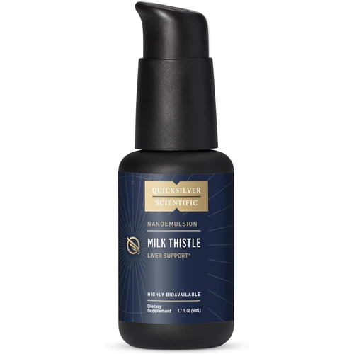 Quicksilver Scientific Milk Thistle nanoemulsion 50 ml pump bottle