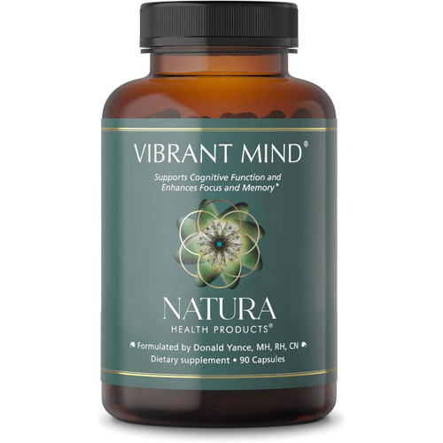 Natura Health Products Vibrant Mind - 90 Capsules