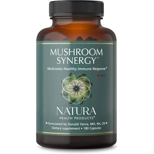 Natura Health Products Mushroom Synergy - 180 Capsules