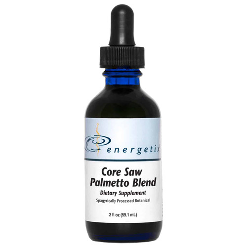 Energetix Core Saw Palmetto Blend botanical 2 fl oz blue dropper bottle