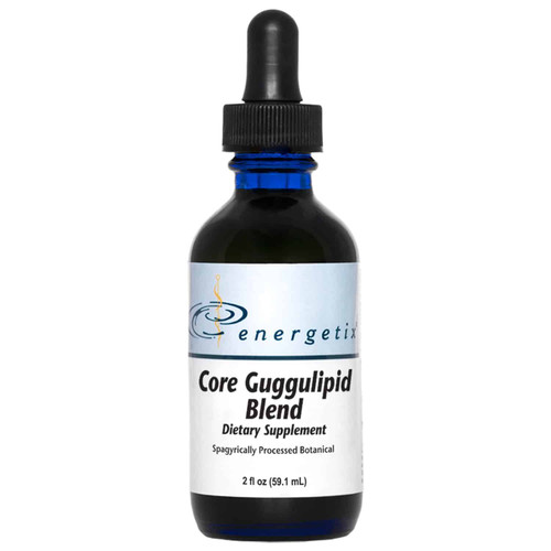Energetix Core Guggulipid Blend botanical 2 fl oz blue dropper bottle