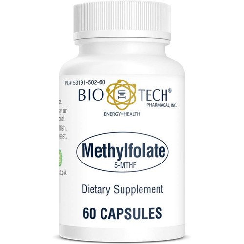 Bio-Tech Pharmacal Methylfolate (5-MTHF) - 60 Capsules