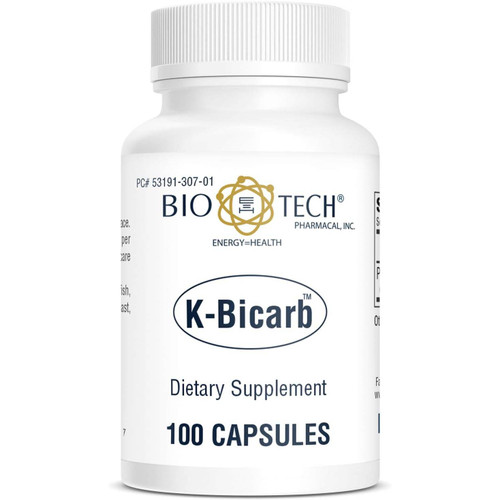 Bio-Tech Pharmacal K-Bicarb - 100 Capsules