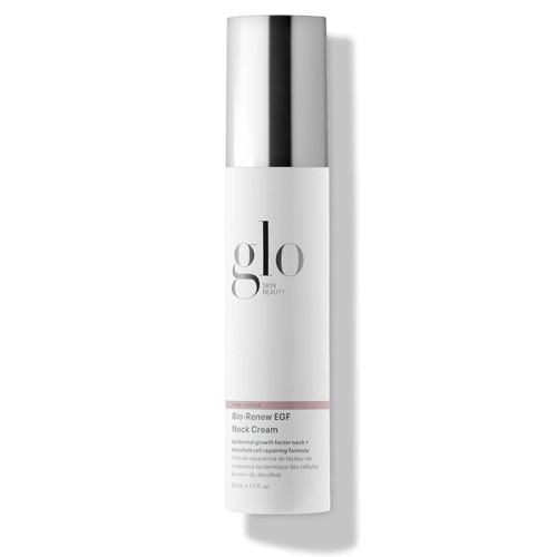 glo Skin Beauty Bio-Renew EGF Neck Cream pump bottle