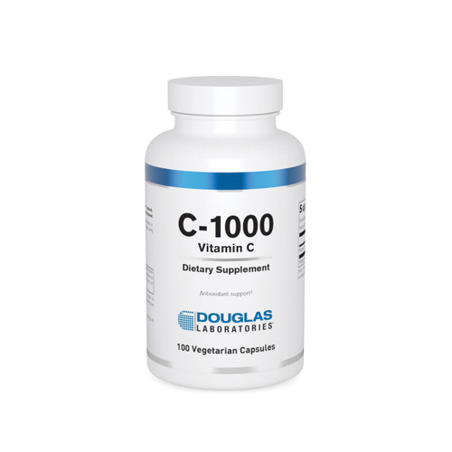 Douglas Laboratories C-1000 vitamin C 100 vegetarian capsules bottle
