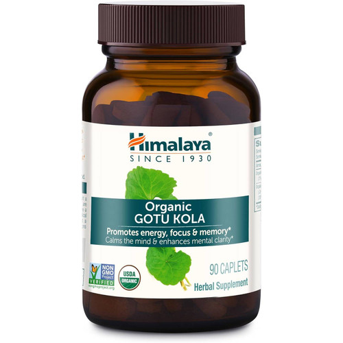 Himalaya Wellness Organic Gotu Kola - 90 Caplets