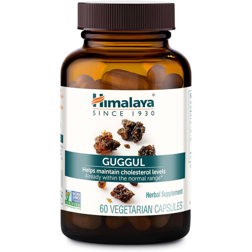 Himalaya Wellness Guggul 60 vegetarian capsule bottle