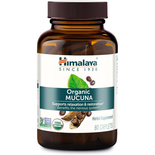 Himalaya Wellness Organic Mucuna 60 caplet bottle