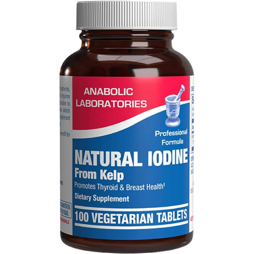Anabolic Laboratories Natural Iodine From Kelp - 100 Tablets