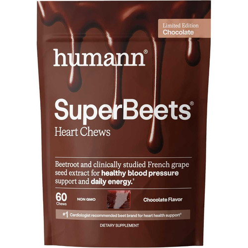 HumanN SuperBeets® Heart Chews Chocolate Flavor HMNN21619 39.95