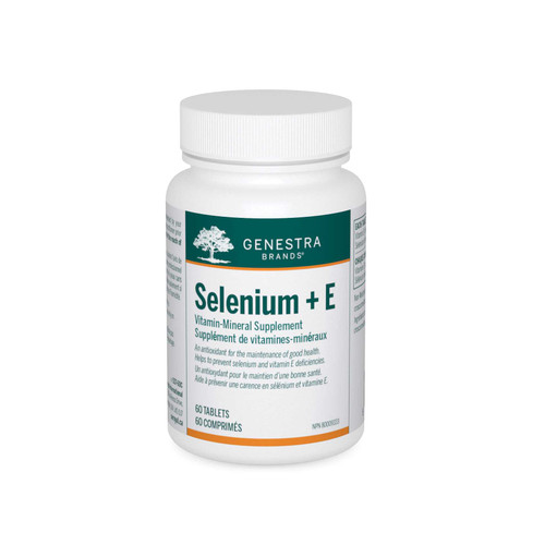 Genestra Brands Selenium + E - 60 Tablets GSBR25302 27.5