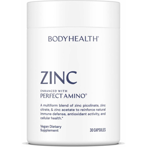 BodyHealth Zinc multiform 30 capsules white jar
