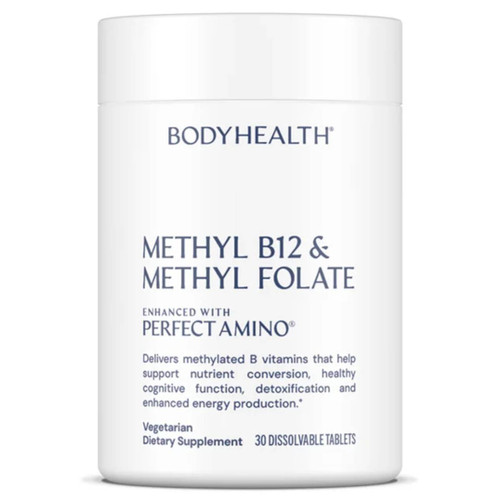 BodyHealth Methyl B12 & Folate - 30 Dissolvable Tablets