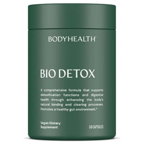 BodyHealth Bio Detox 60 capsules green bottle