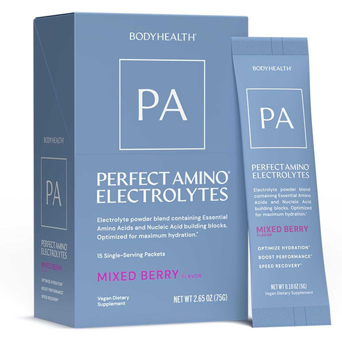 BodyHealth Perfect Amino Electrolytes Travel Packets BDHL-PAET 24.95