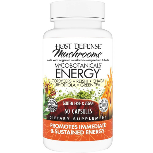 Host Defense MycoBotanicals Energy Capsules - 60 ct