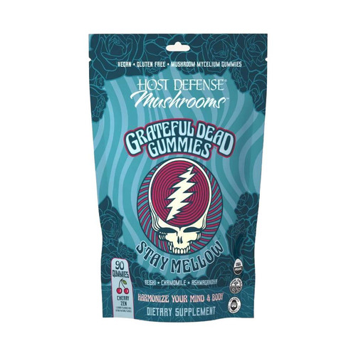 Host Defense Stay Mellow Grateful Dead Gummies - 90 ct