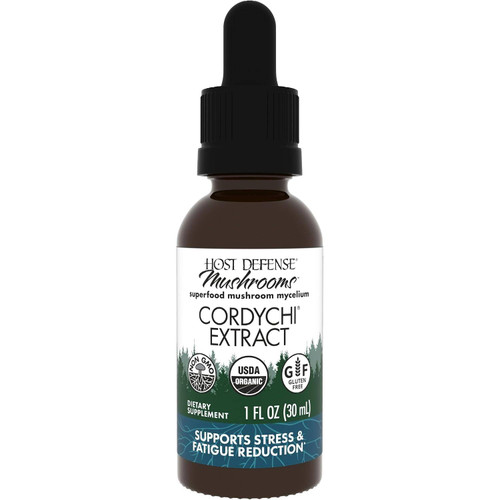 Host Defense CordyChi Extract 1 fl oz dropper bottle
