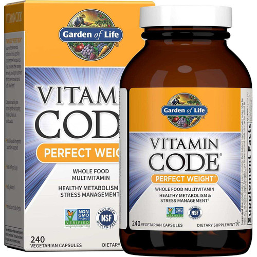 Garden of Life Vitamin Code Perfect Weight Multi - 240 Capsules GRLF14219 92.99