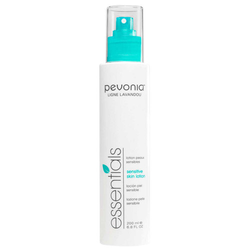 Pevonia Essentials Sensitive Skin Lotion spray bottle with teal cap