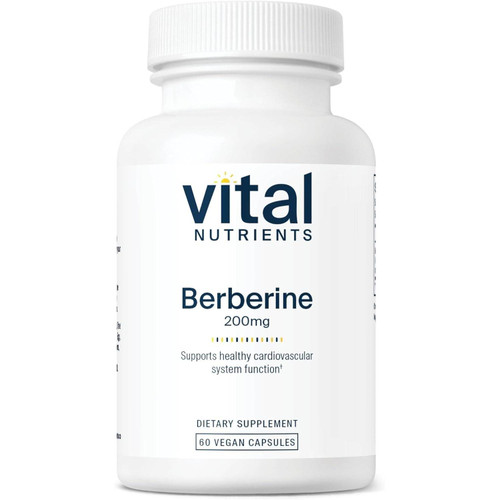 Vital Nutrients Berberine 200mg - 60 Capsules
