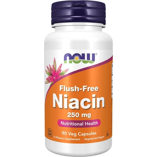 NOW Foods Flush-Free Niacin 250mg - 90 Capsules