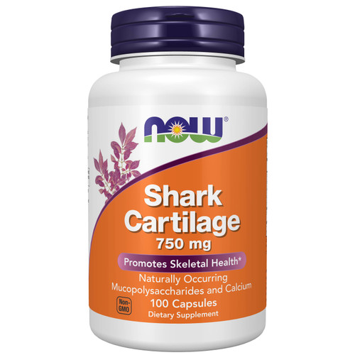 NOW Foods Shark Cartilage 750mg - 100 Capsules