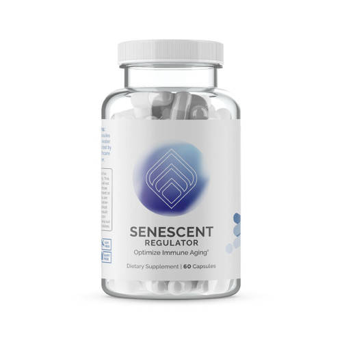 InfiniWell Senescent Regulator 60 capsules bottle front label