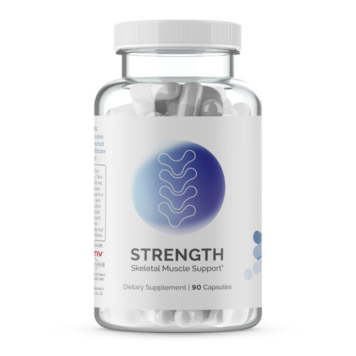 InfiniWell Strength 90 capsules bottle front label