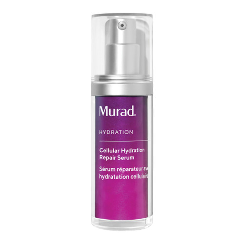 Murad Cellular Hydration Barrier Repair Serum purple pump bottle