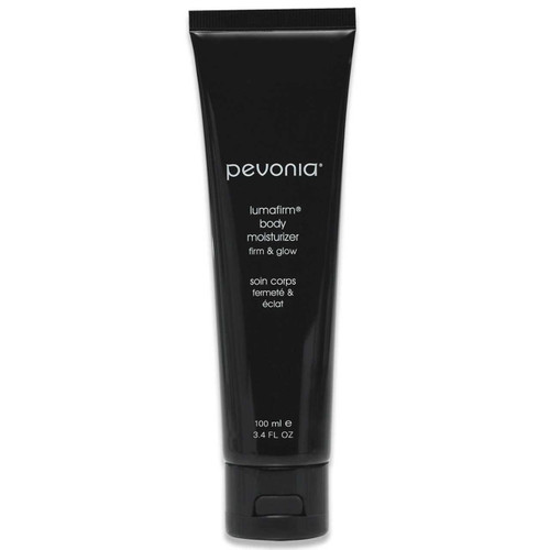 Pevonia Lumafirm Body Moisturizer Firm & Glow black tube